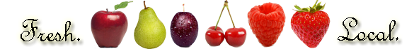 Fresh, Local Fruit
